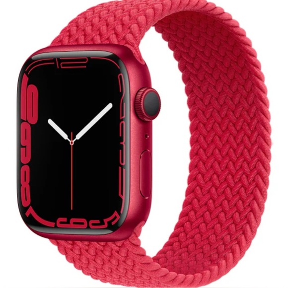 41mm (PRODUCT)RED Braided Solo Loop - Size 7 - Picture 4 of 5